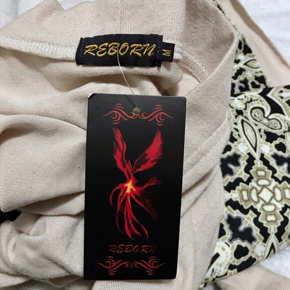 Reborn NWT Mini Dress Women M - Picture 9 of 11